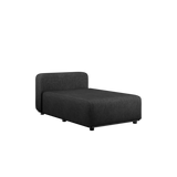 Cobana Lounge Sofa - Chaiselong Black