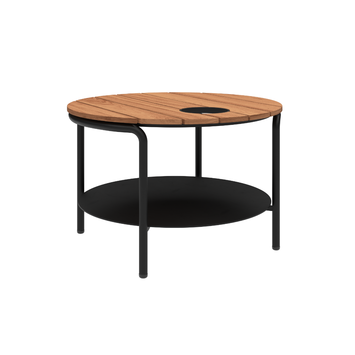 Patio Coffee Table - Ø70 w/Accessory Fit