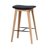 Nordic Bar Stool - Oak - Terra Black - 73 cm