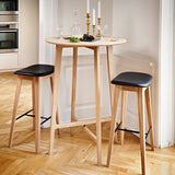 Nordic Bar Stool - Oak - Terra Black - 73 cm