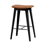 Nordic Bar Stool - Black Stained Oak - Terra Safari - 73 cm