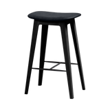 Nordic Bar Stool - Black Stained Oak - Terra Black - 68 cm
