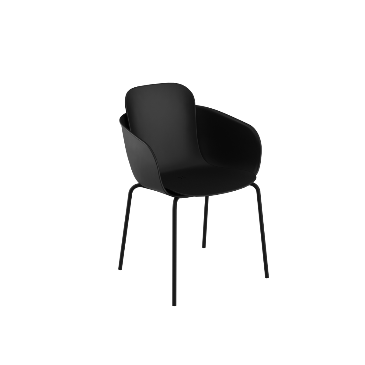 Patio Chair no. One S2 Black