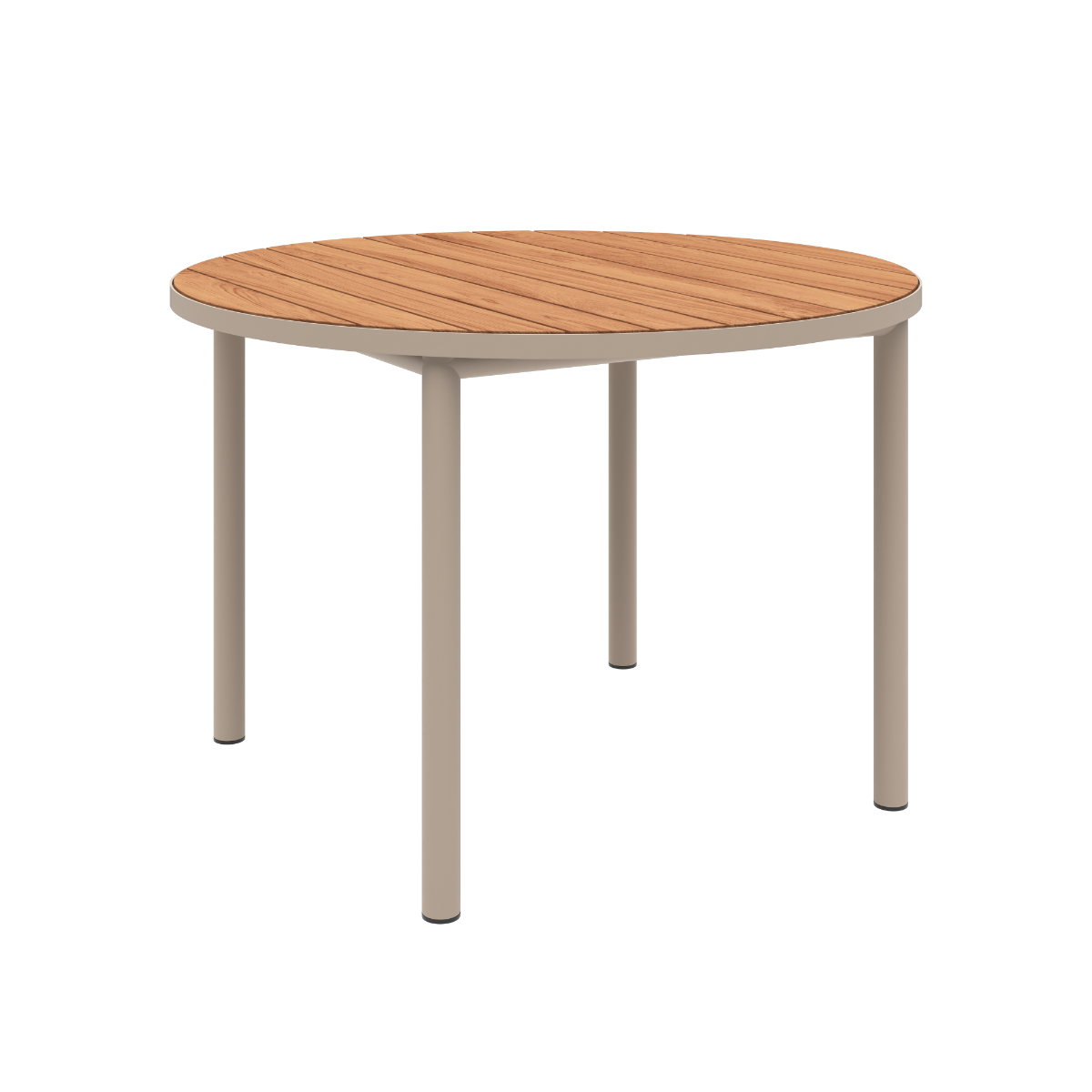 Kirra Dining Table Ø110 Taupe