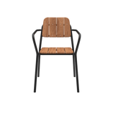 Kirra Patio Chair Noir