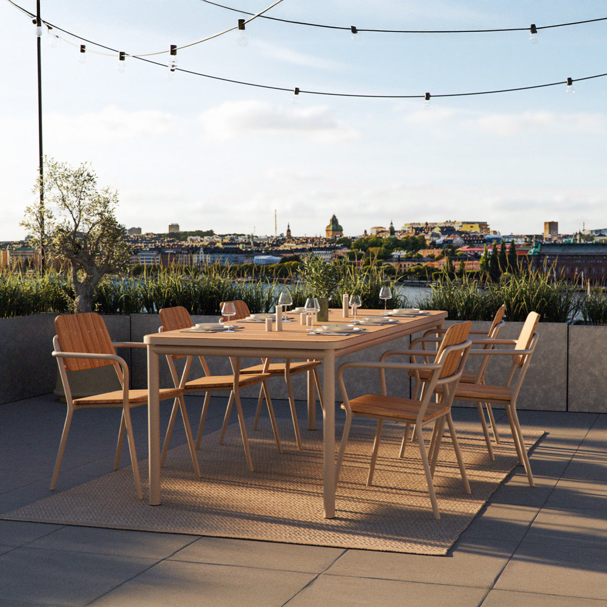 Kirra Patio Chair Taupe