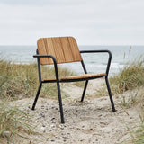 Kirra Patio Lounge Chair - Noir