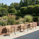 Kirra Patio Lounge Chair - Noir