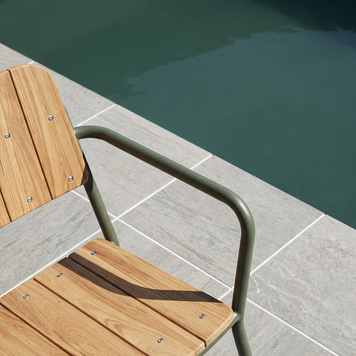 Kirra Patio Lounge Chair - Olive