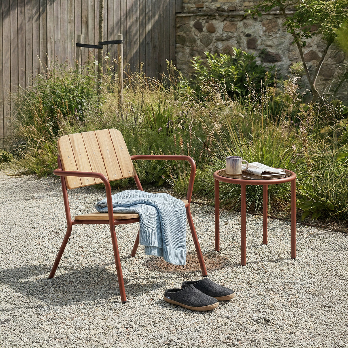 Kirra Patio Lounge Chair Chestnut