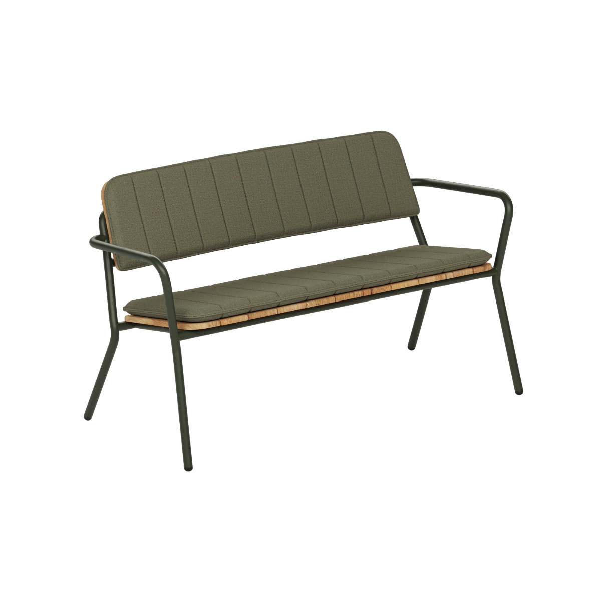 Kirra Patio Bench - Seat Cushion Olive