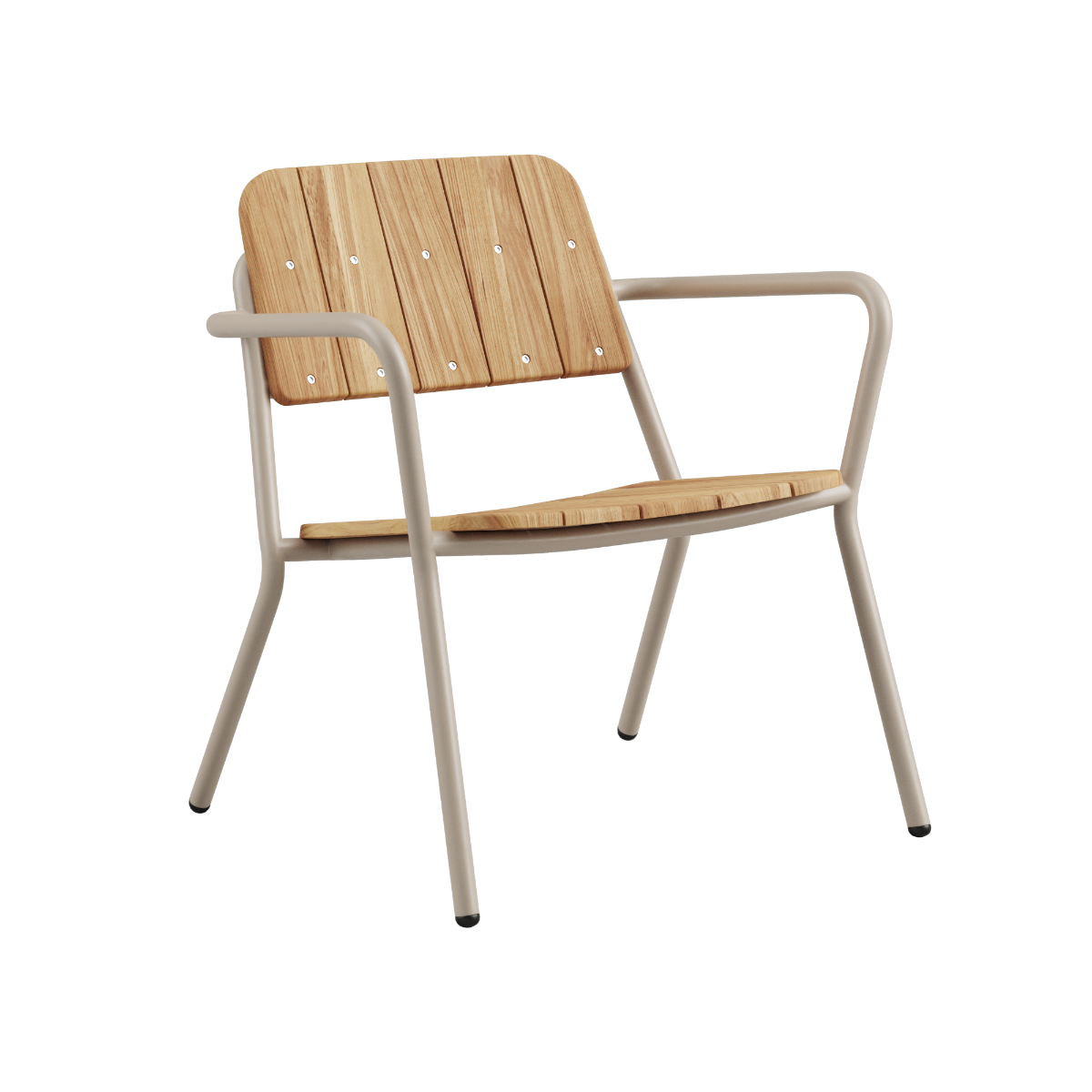 Kirra Patio Lounge Chair Taupe