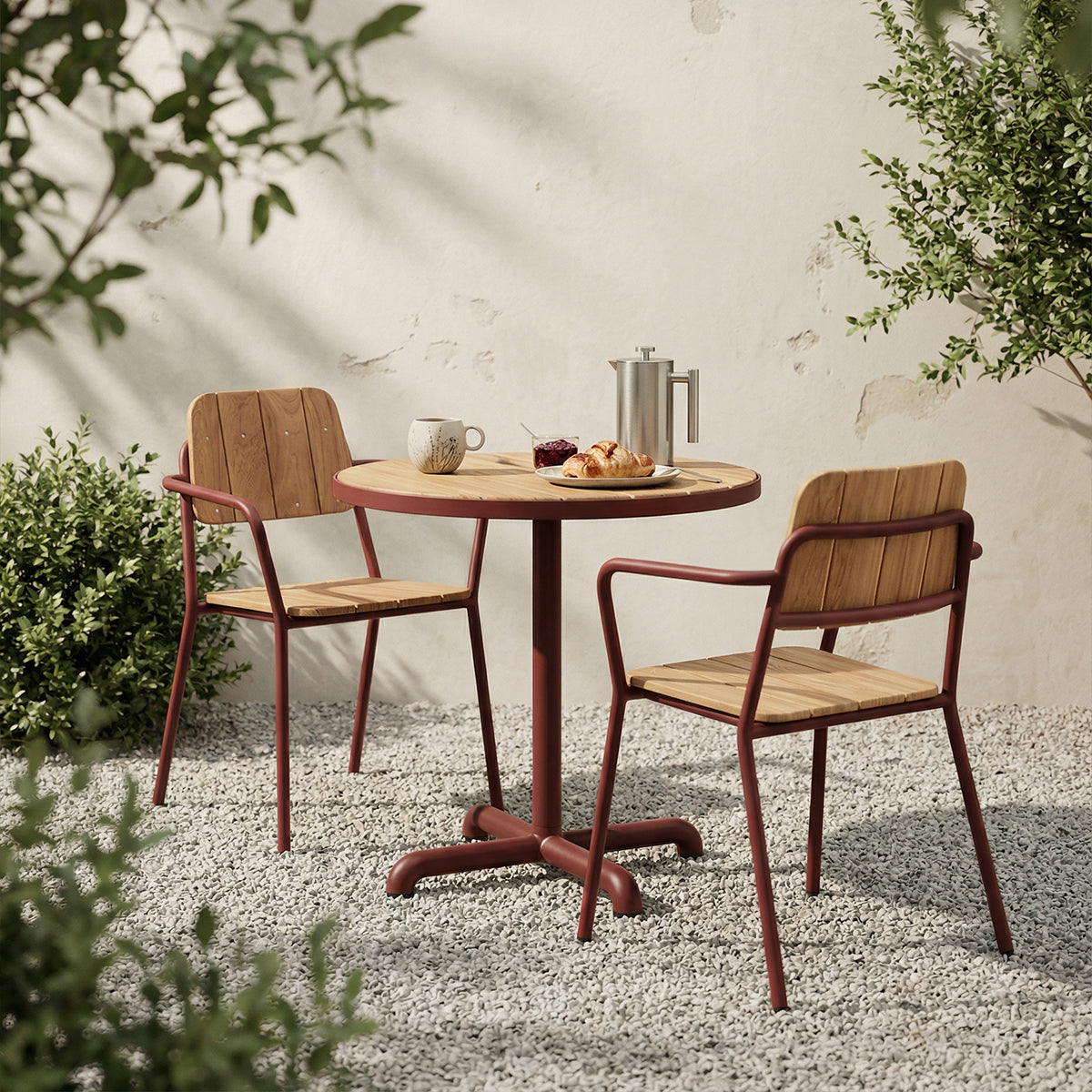 Kirra Café Table Ø70 Noir