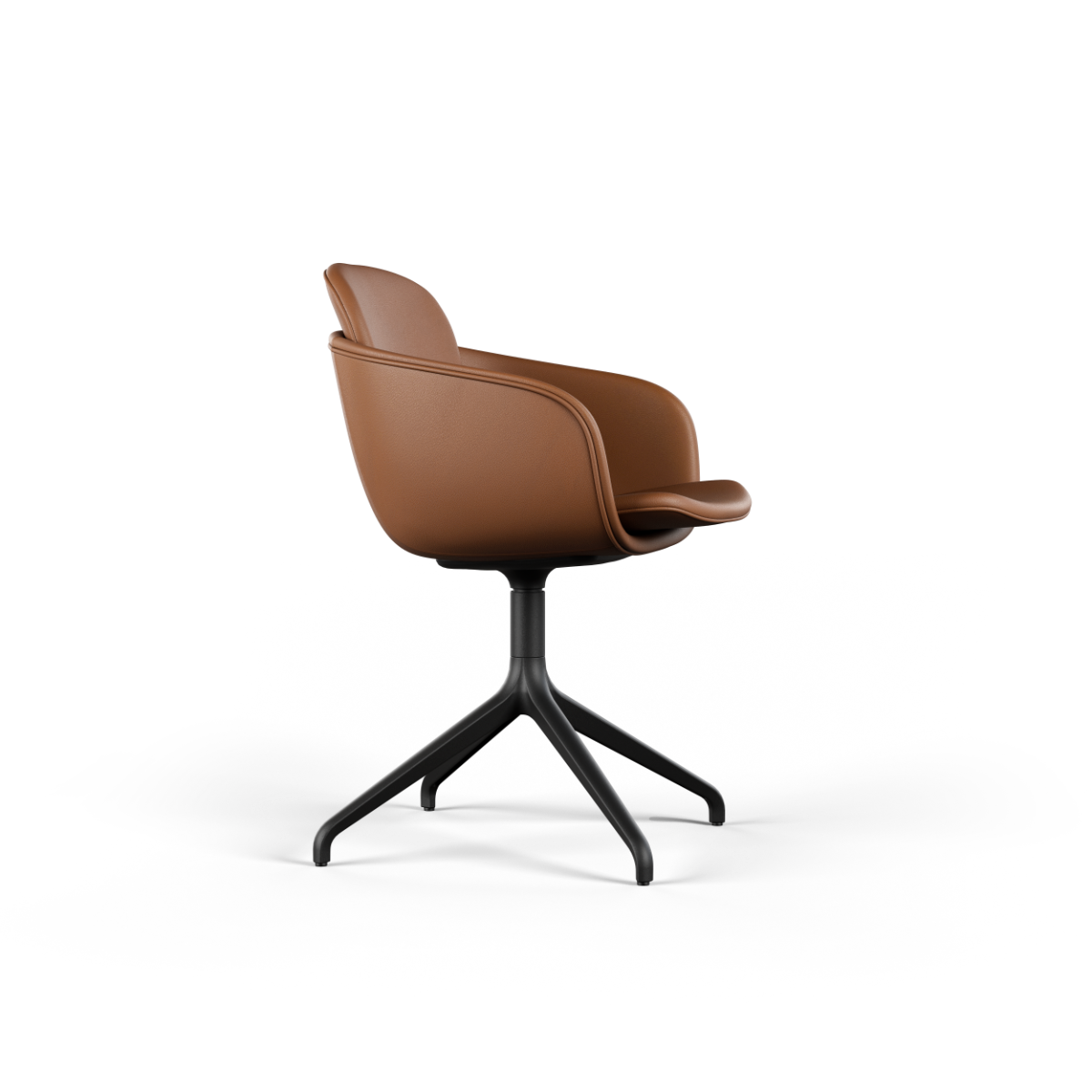 Chair no. One S2 Black Swivel - Terra Safari