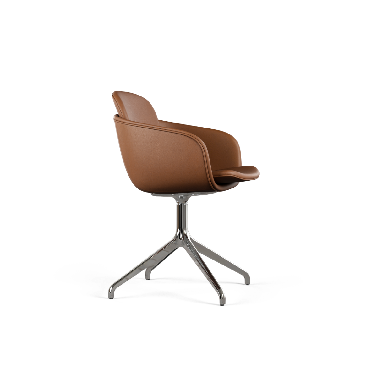 Chair no. One S2 Polished Swivel - Terra Safari