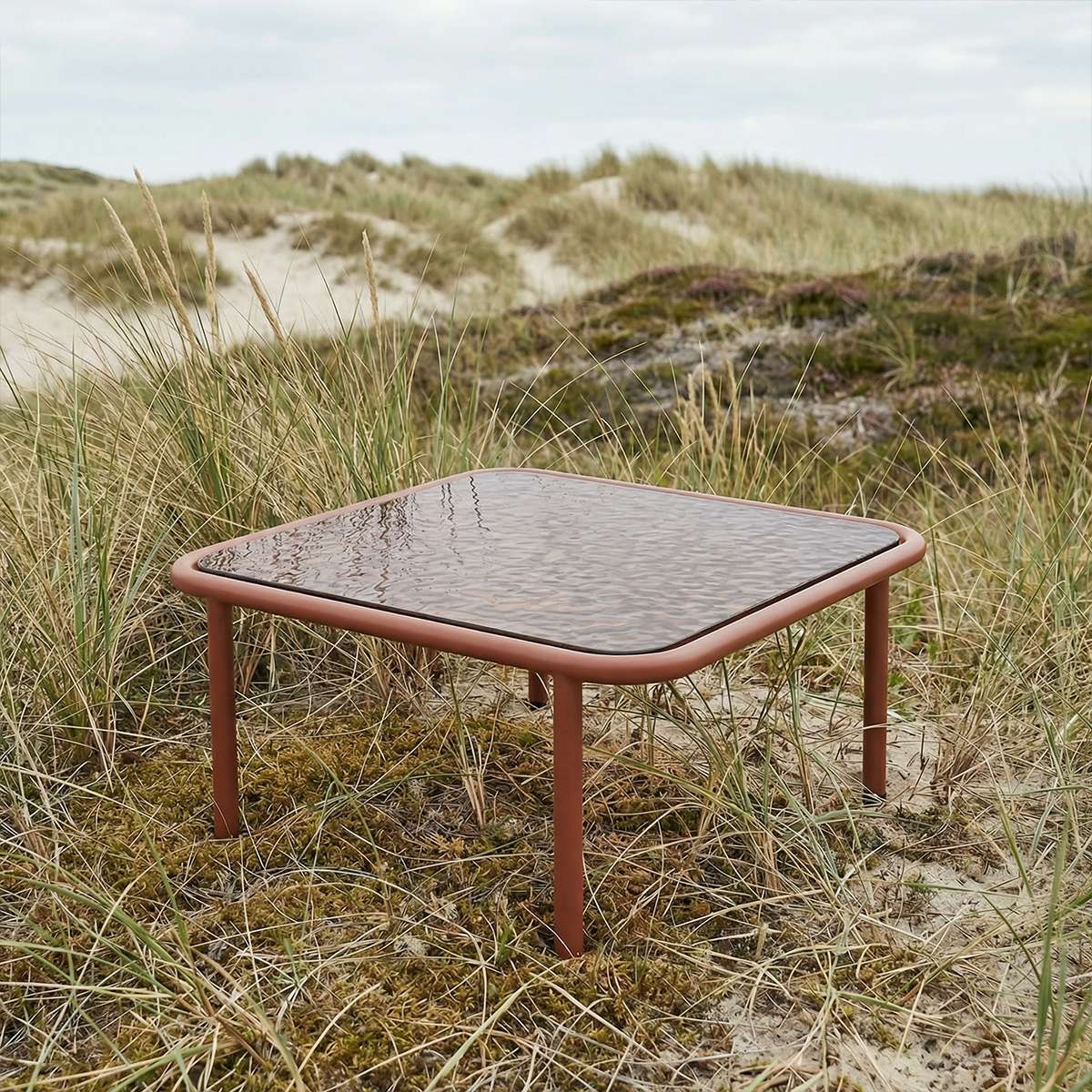Mollis Coffee Table - Chestnut