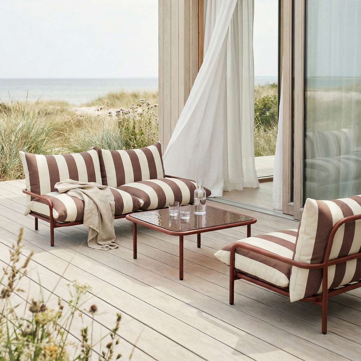 Mollis Coffee Table - Chestnut