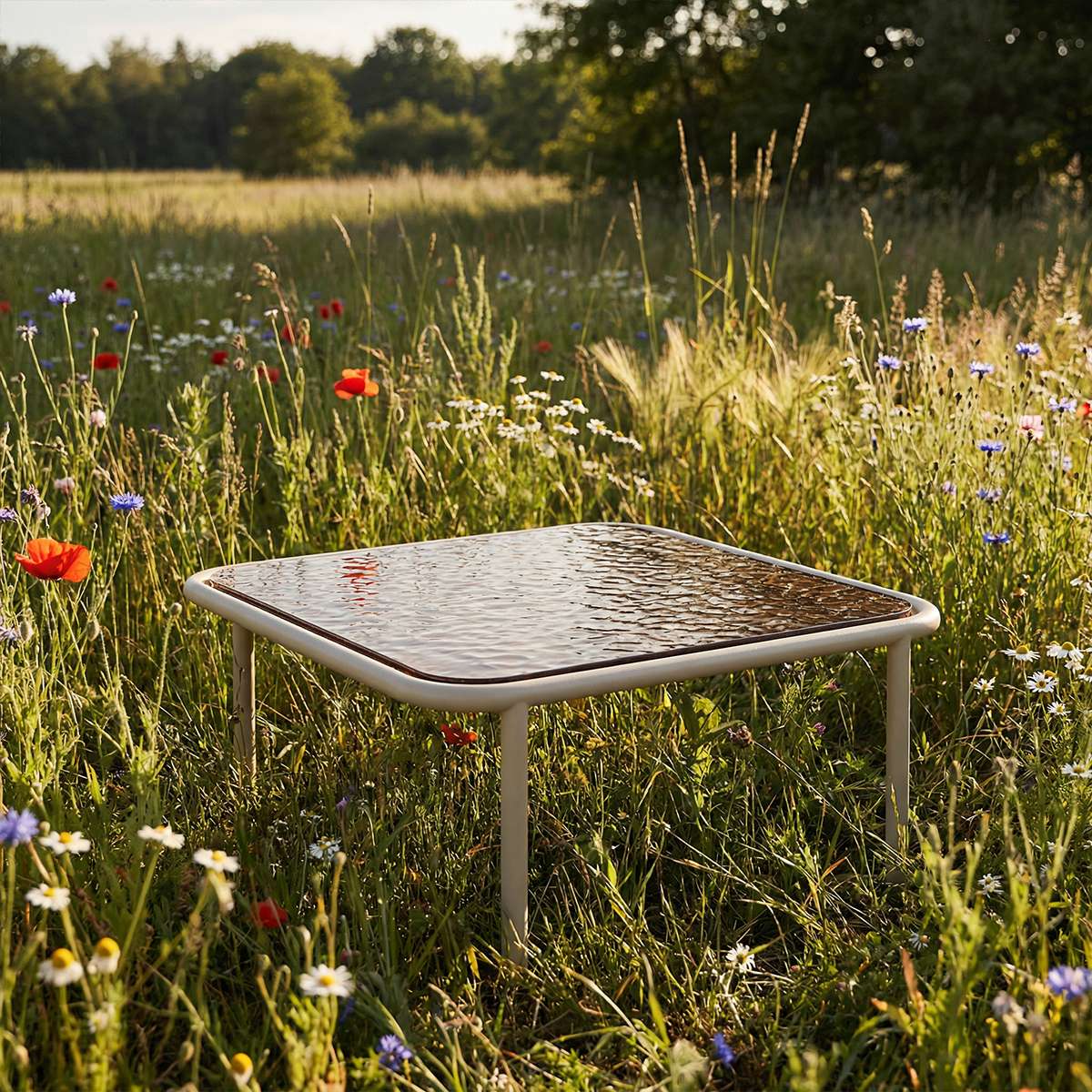 Mollis Coffee Table - Taupe