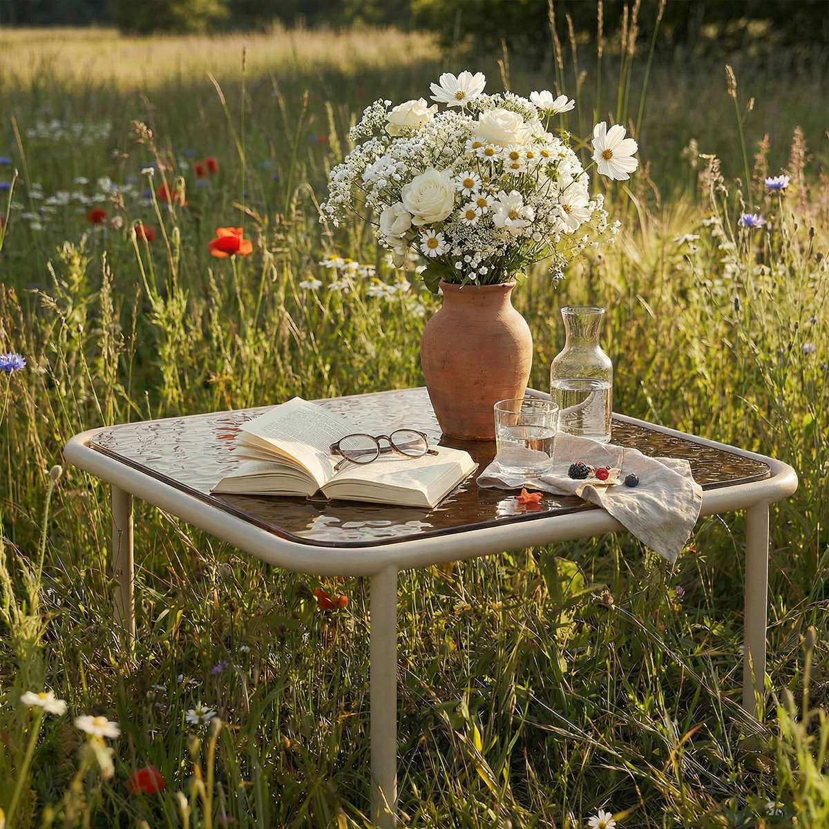 Mollis Coffee Table - Taupe