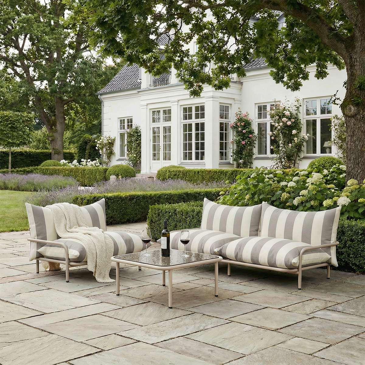Mollis Coffee Table - Taupe