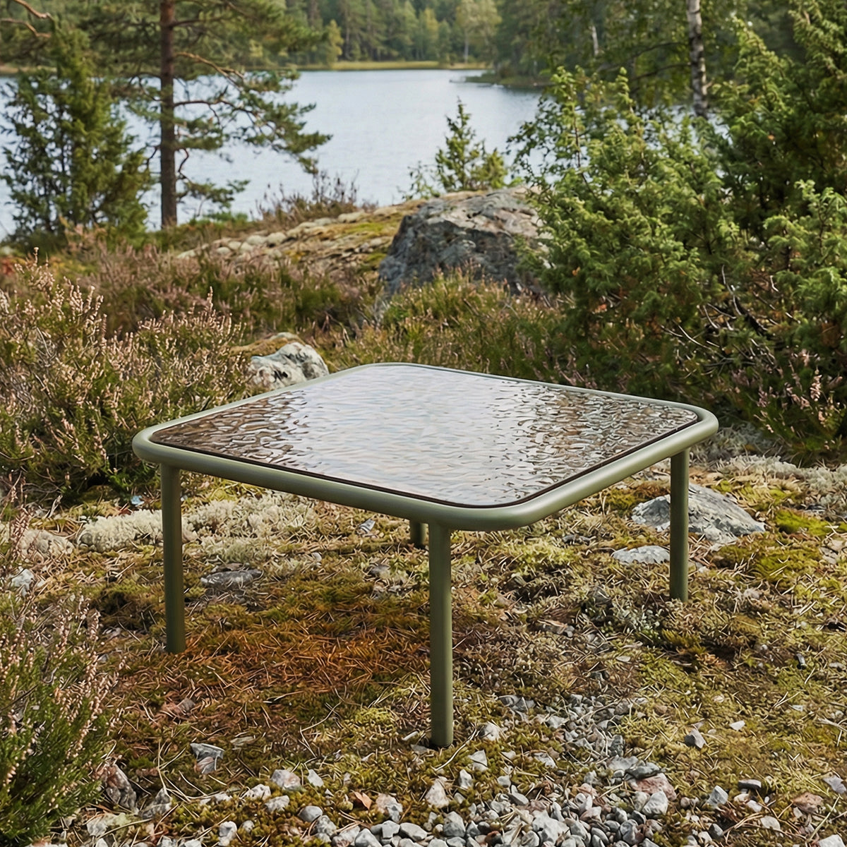 Mollis Coffee Table - Olive