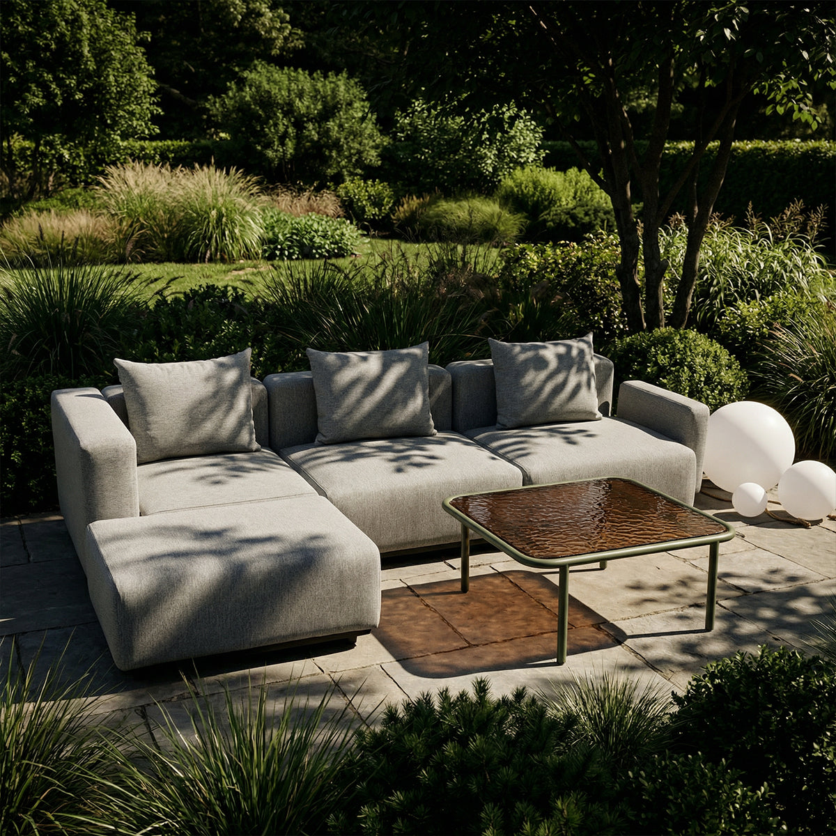 Mollis Coffee Table - Olive