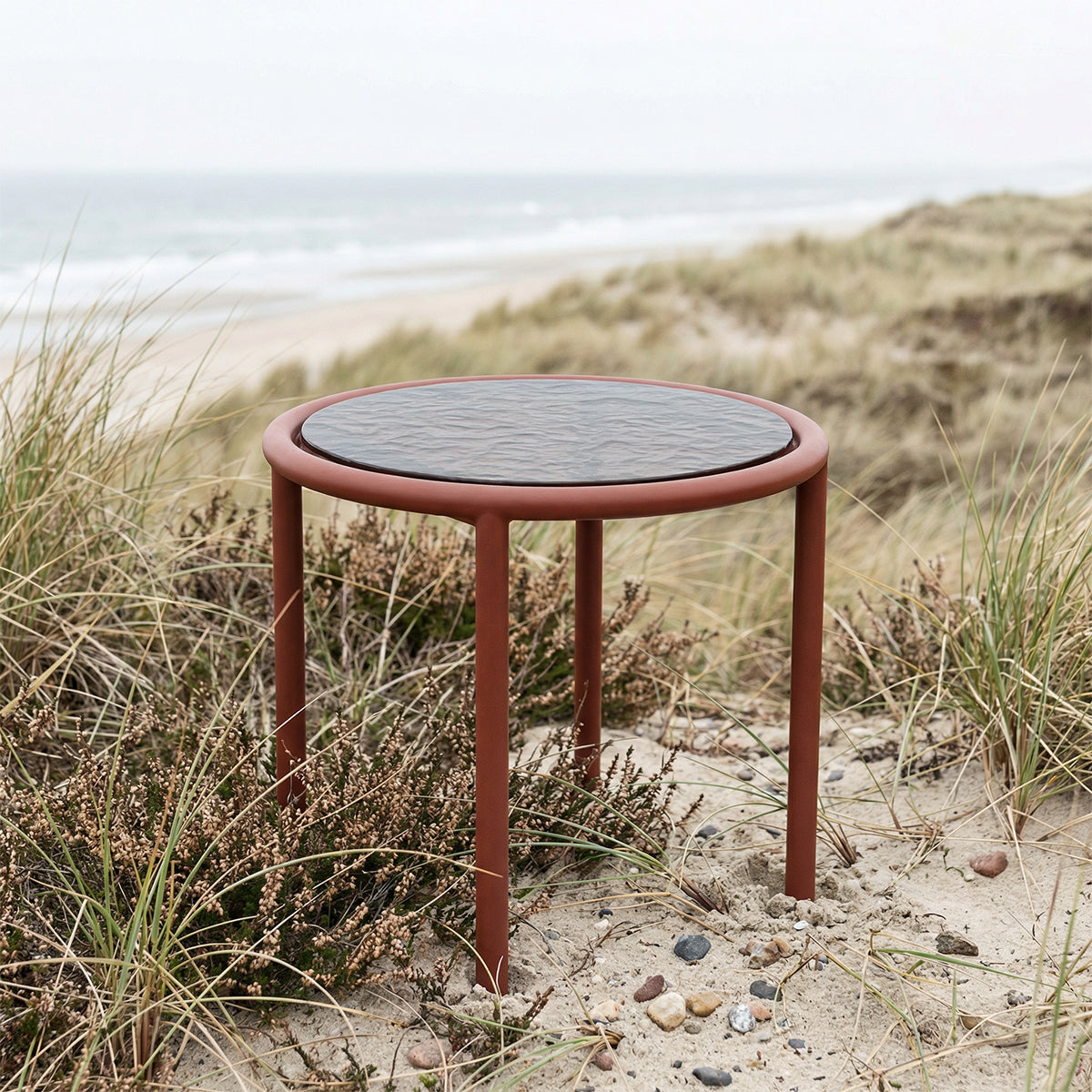 Mollis Side Table - Chestnut