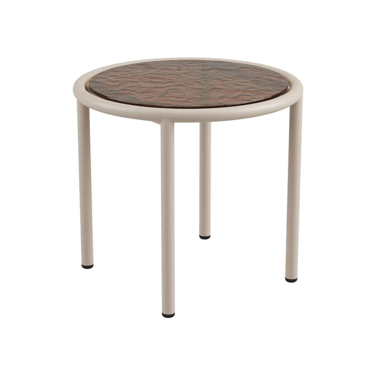 Mollis Side Table - Taupe