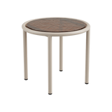 Mollis Side Table - Taupe