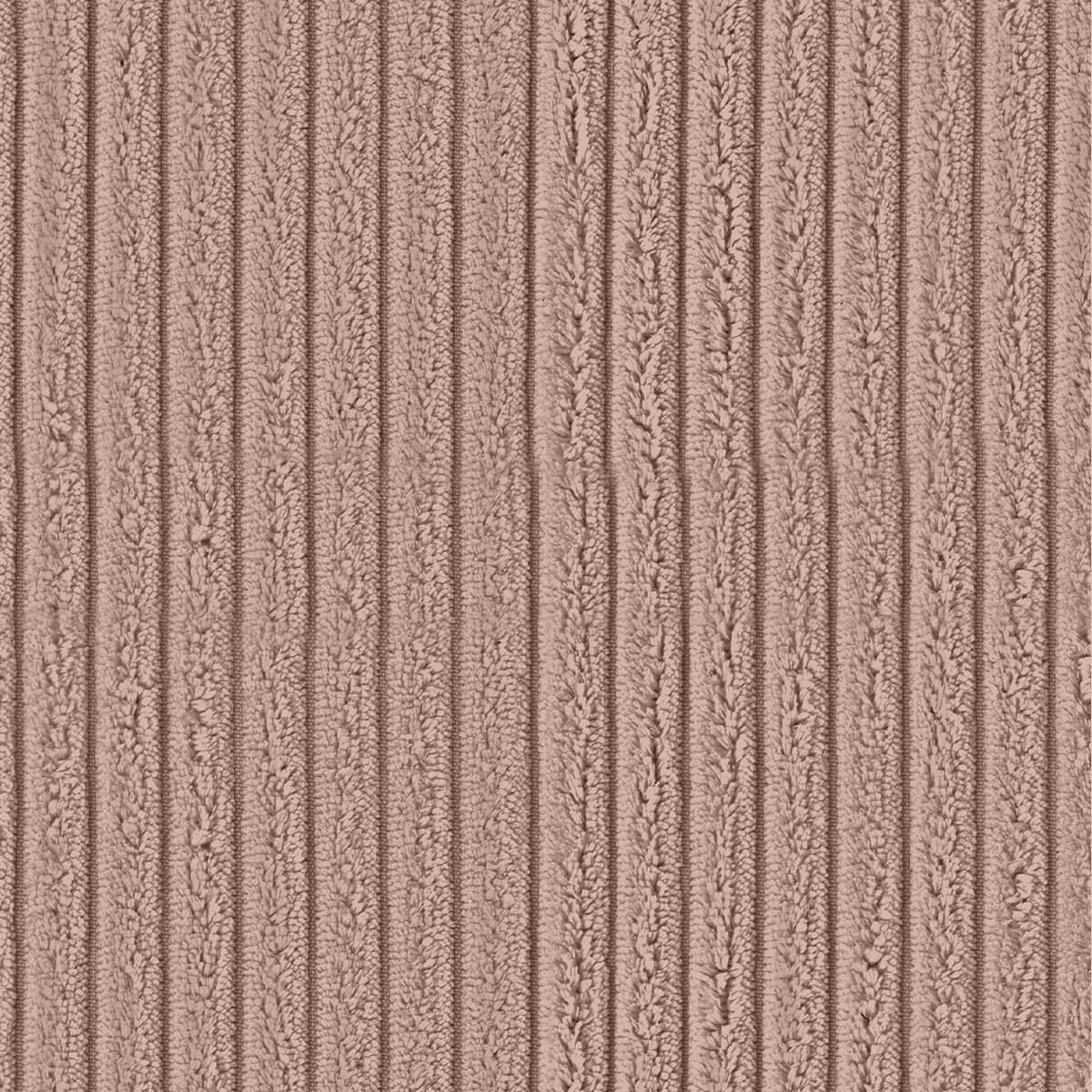 Soft Sofa Indoor - Corner Section Corduroy Rose