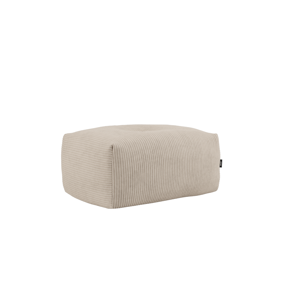 Soft Sofa Indoor - Pouf Corduroy Beige