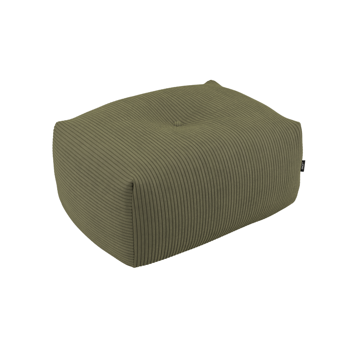 Soft Sofa Indoor - Pouf Corduroy Olive