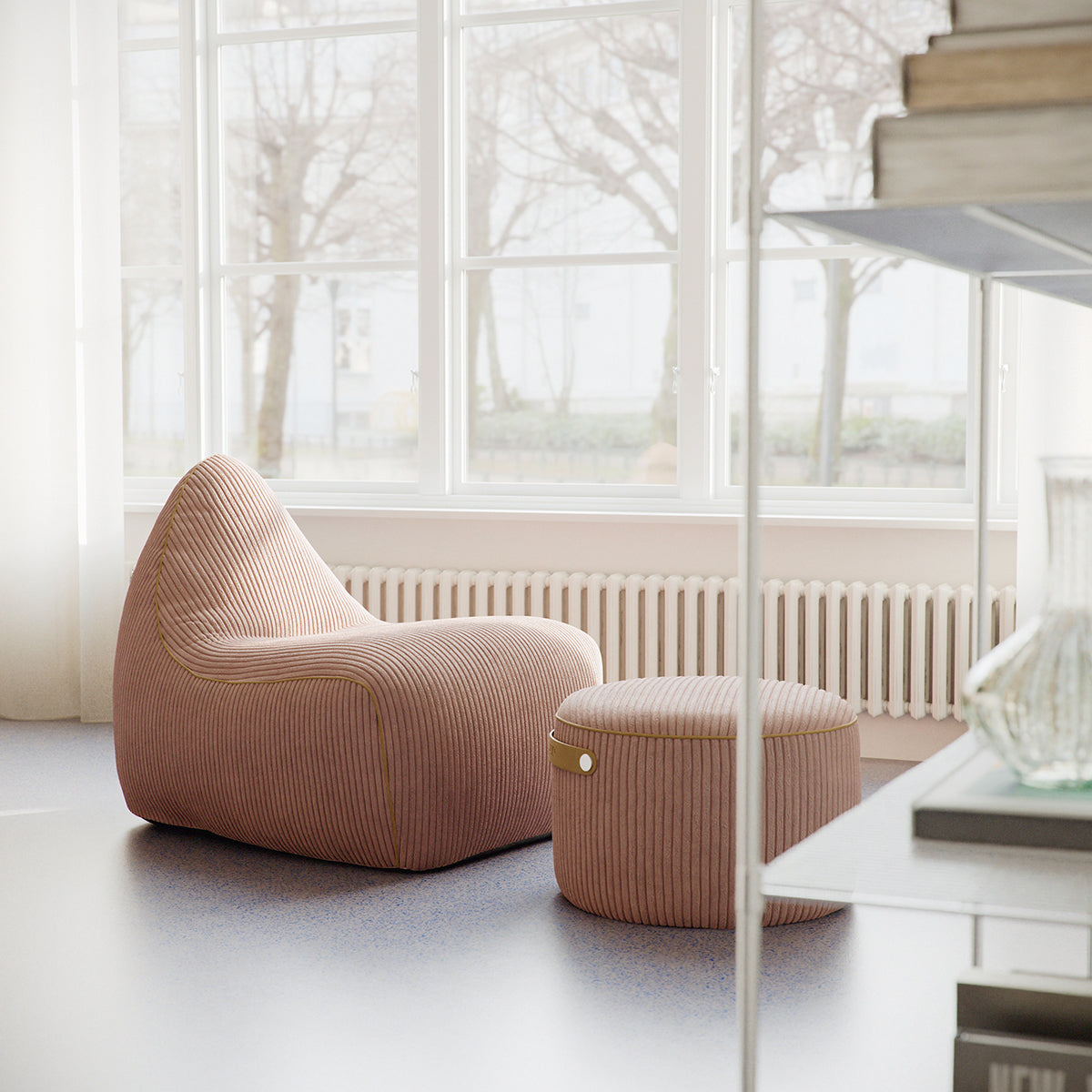 SACKit Chair Indoor - Corduroy Rose