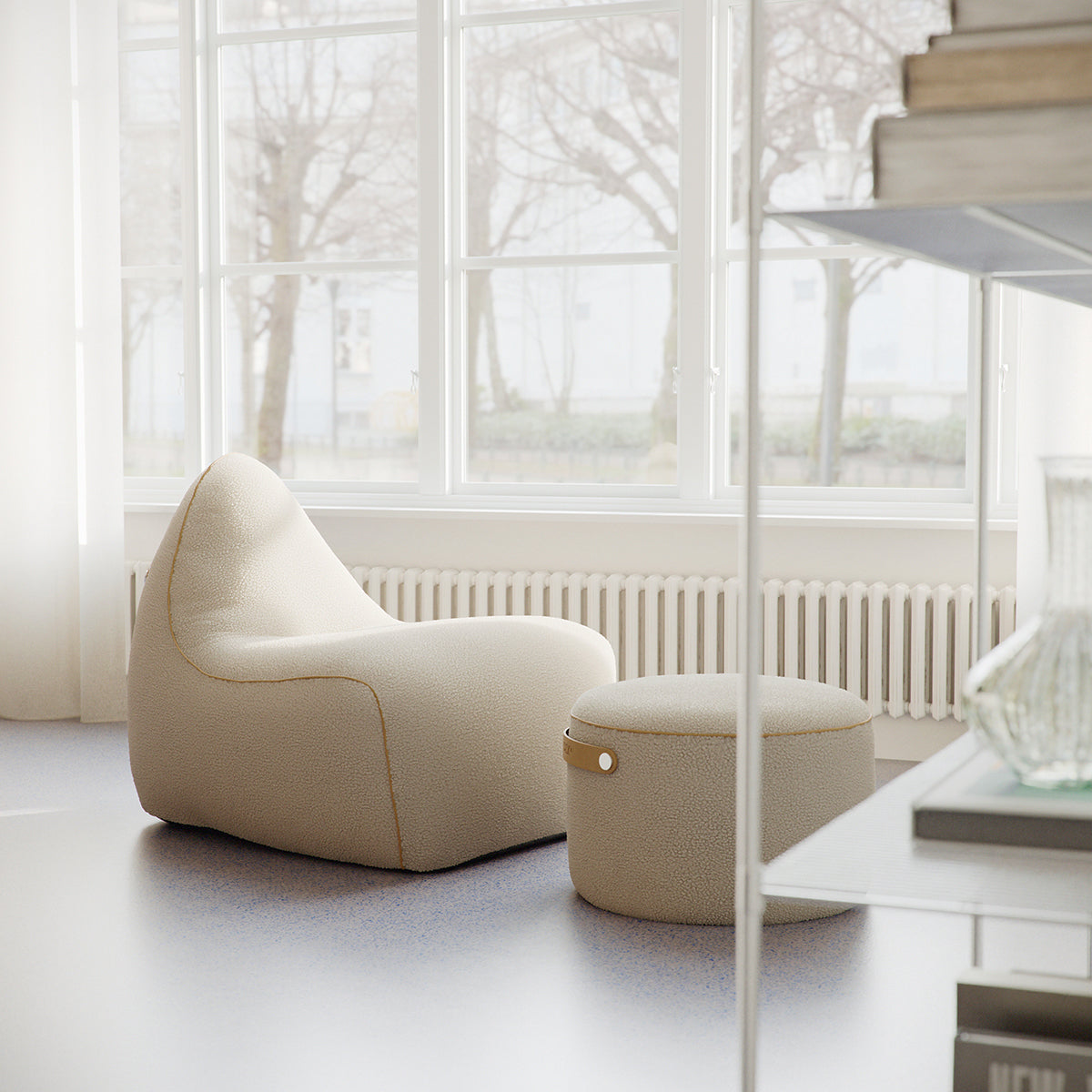 SACKit Chair Indoor - Teddy Beige