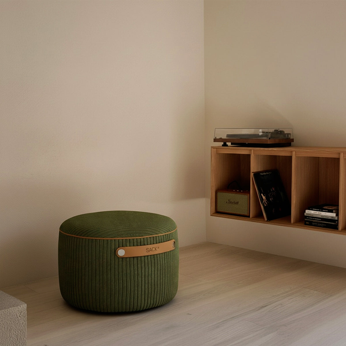 SACKit Pouf Indoor - Corduroy Olive