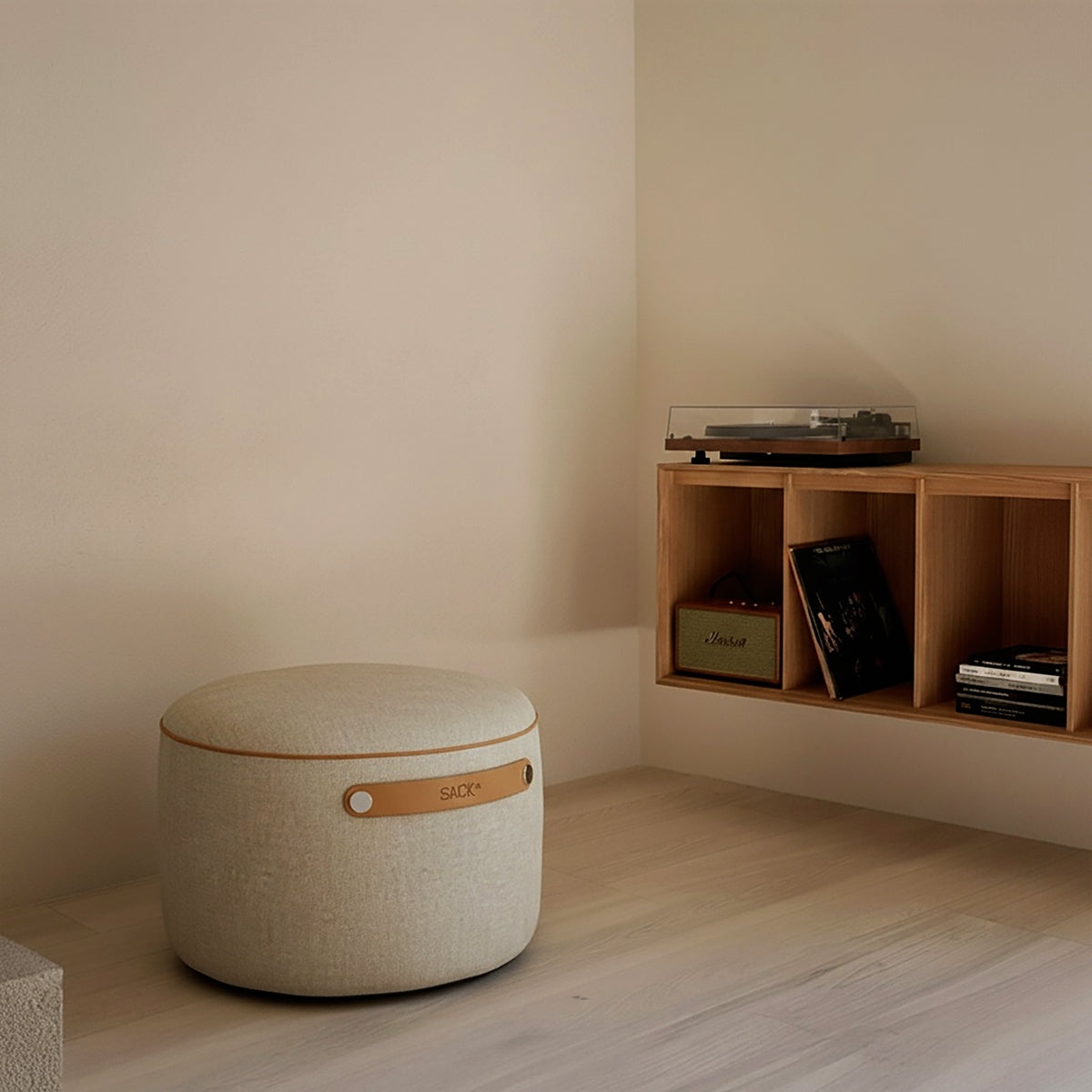 sackit Chair & Pouf Indoor - Cosmo Beige