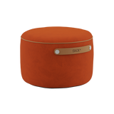 sackit Pouf Indoor - Orange Jaquard