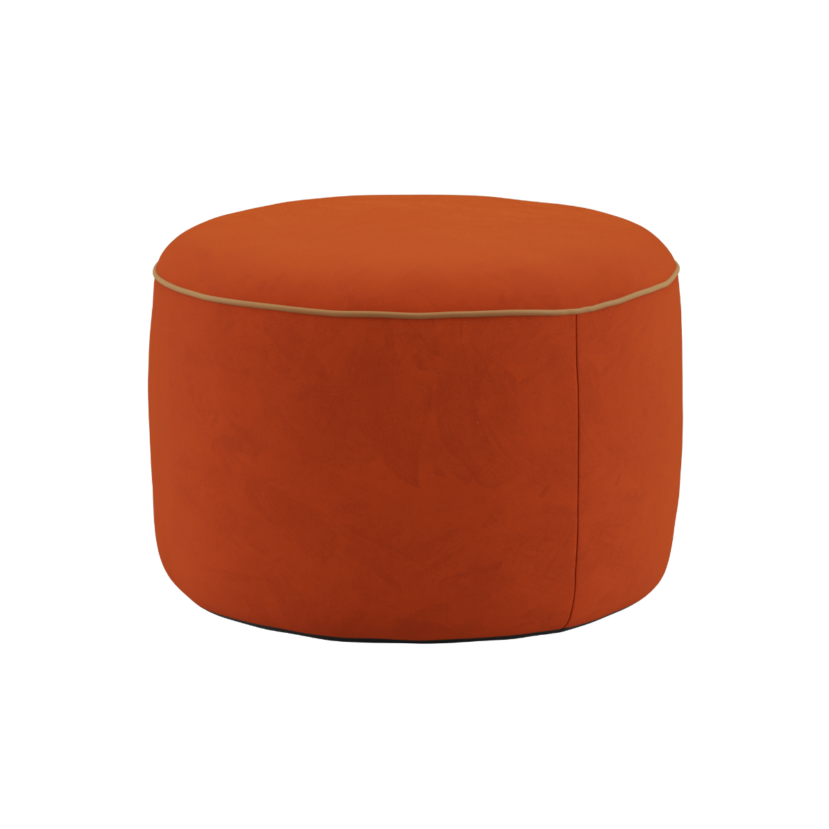 sackit Pouf Indoor - Orange Jaquard