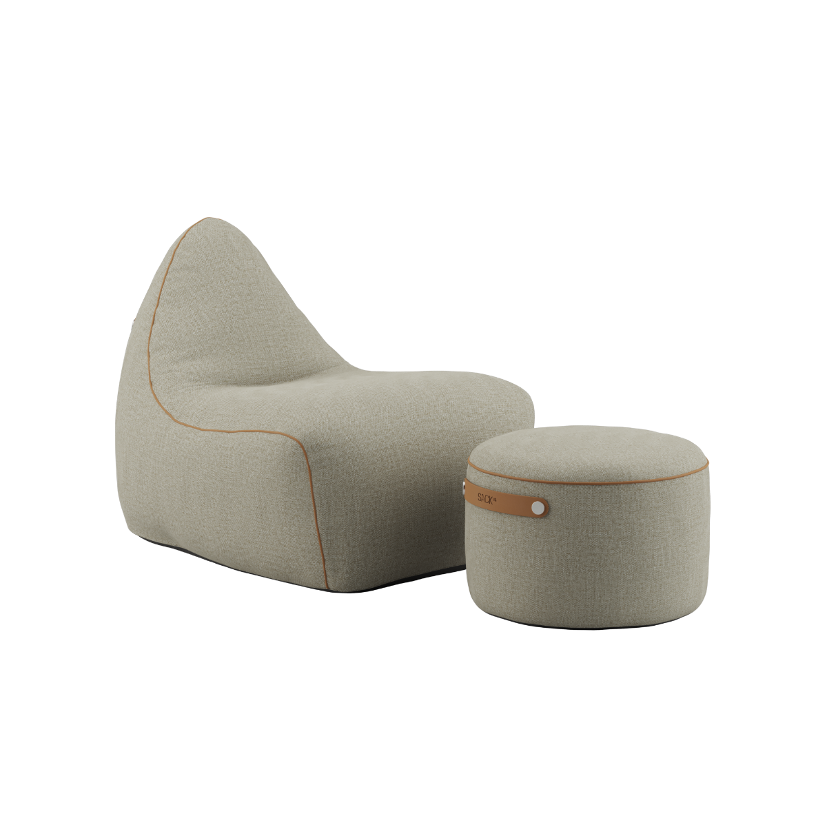 sackit Chair & Pouf Indoor - Cosmo Beige
