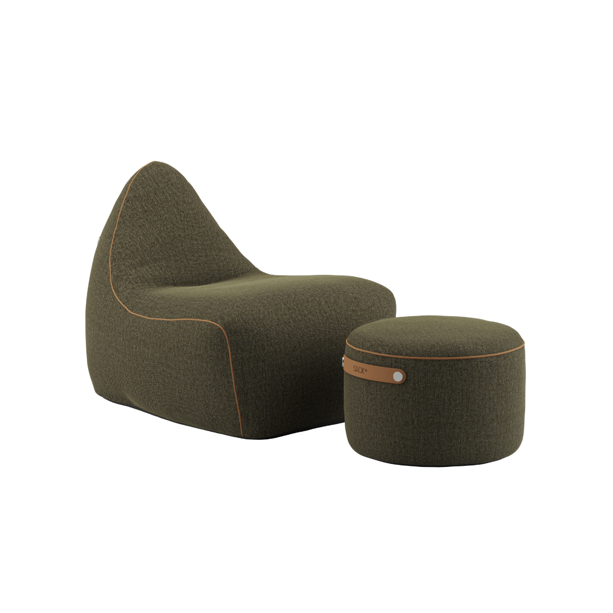 sackit Chair & Pouf Indoor - Cosmo Olive