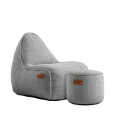 Cobana Junior Lounge Chair & Pouf Sand Melange