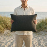 Outdoor Cushion Rectangular - Kirra Noir