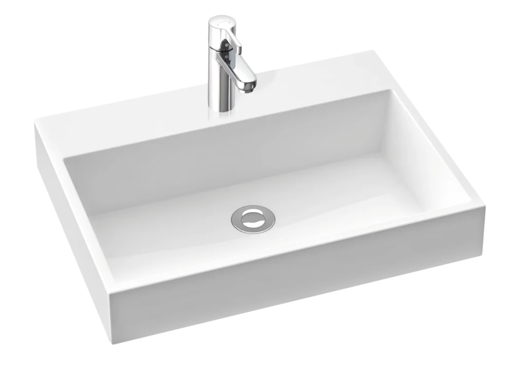 Wismar 80 vask i Hvid mat