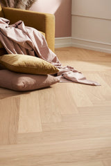 Timberman Eg Prime Innoplank Sildeben Trægulv Matlak hvid 10x135x810 - 147110