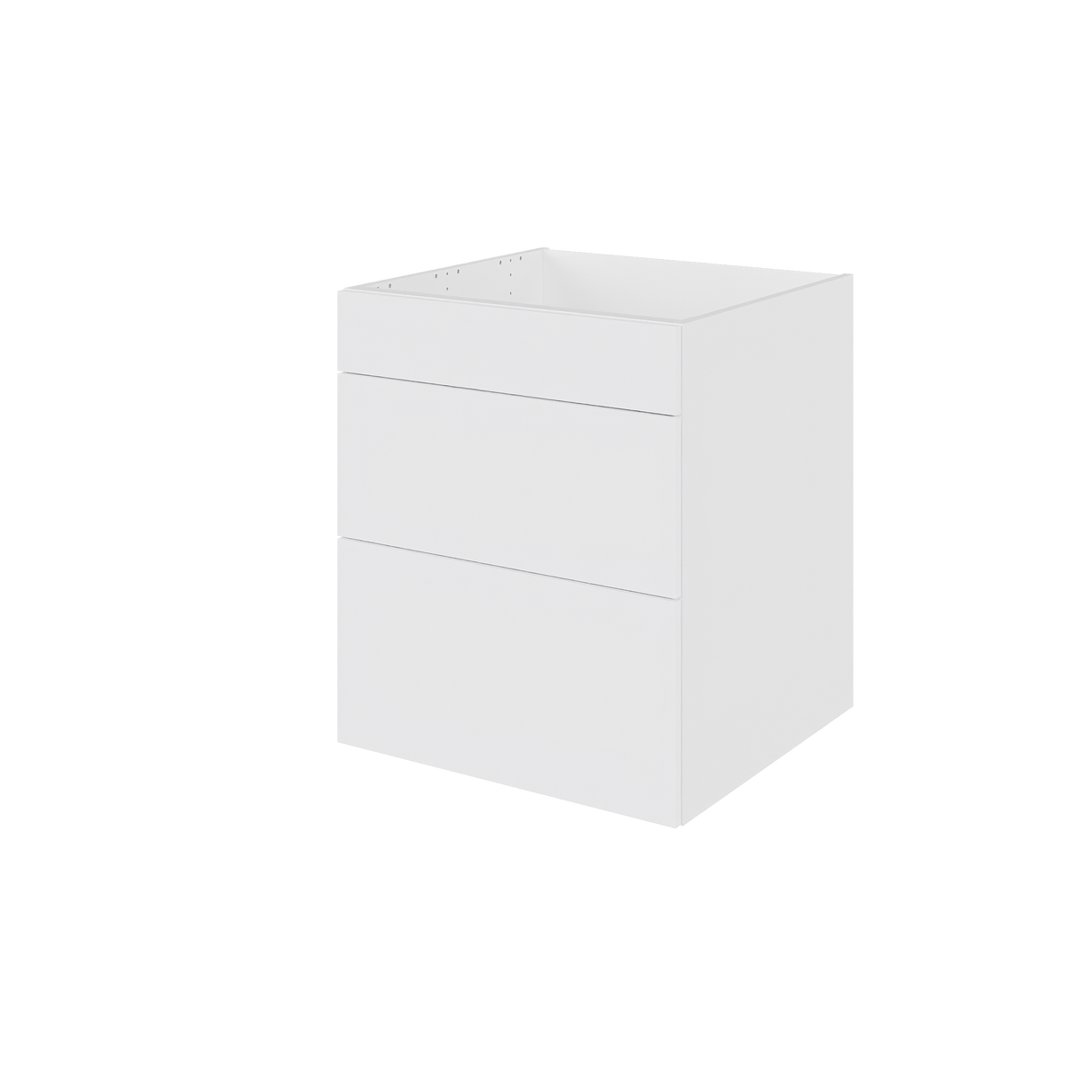 Multi-Living Køkken vaskeskab i Hvid Front H: 70,4 cm D: 60,0 cm - Fuldudtræk og softluk - Bredde: 60 cm